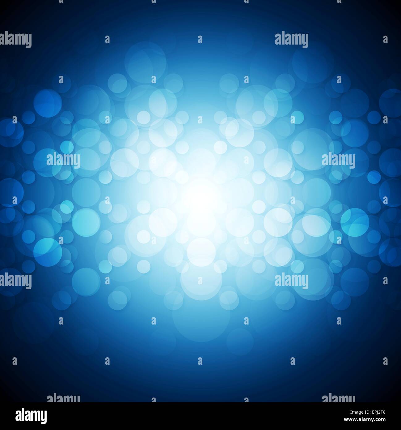 Abstract blu sullo sfondo di geometria Foto Stock