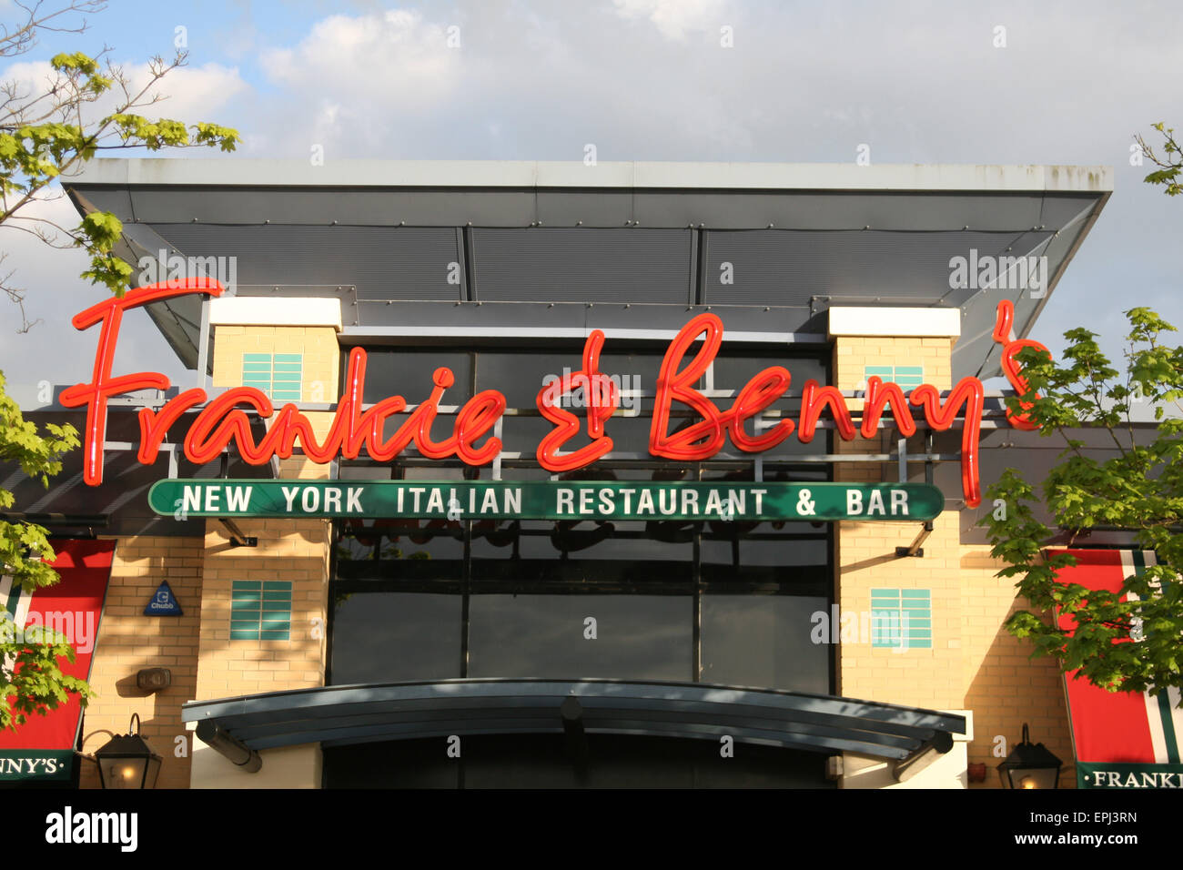 FRANKIE E BENNYS RISTORANTE Foto Stock