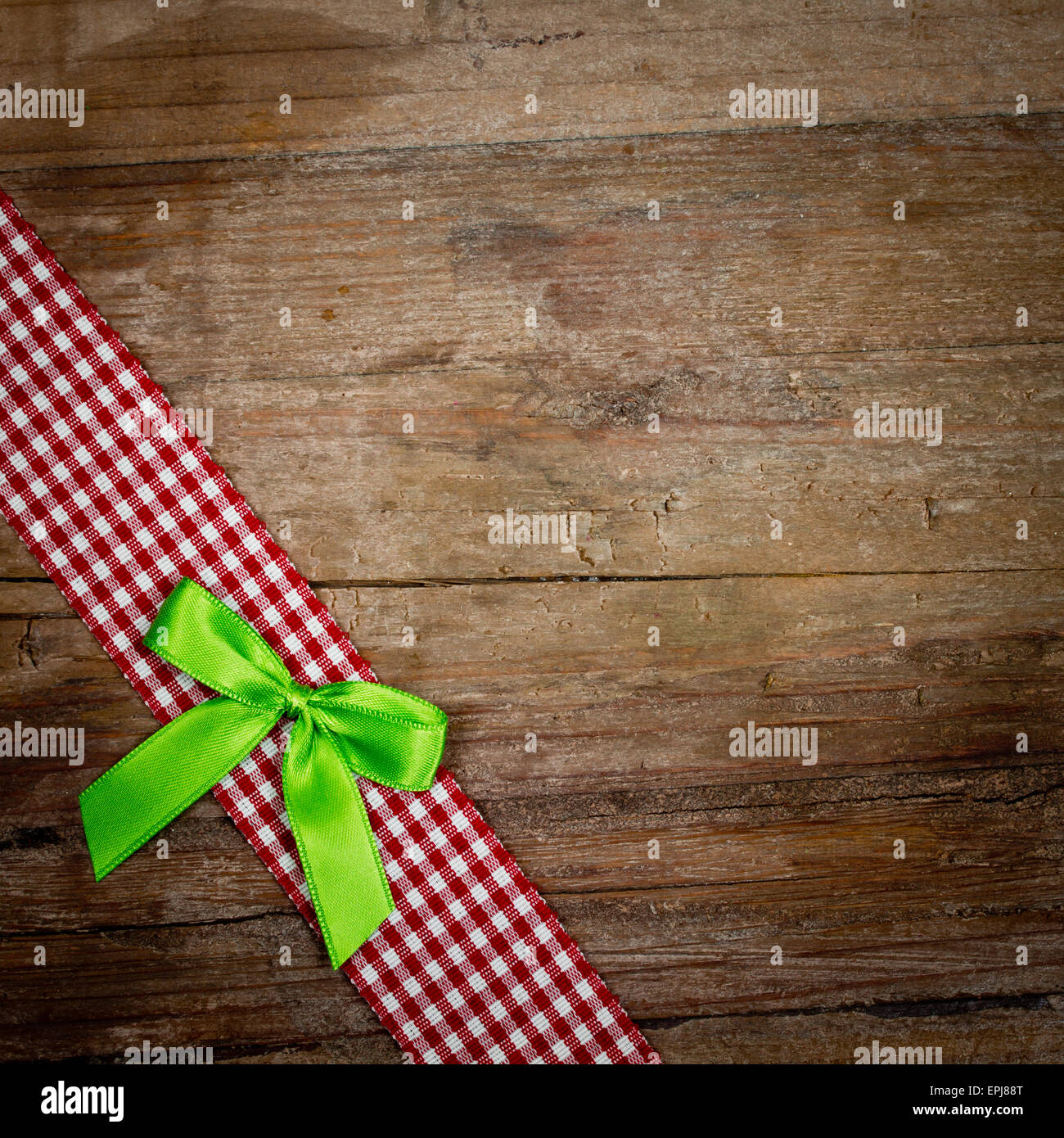 nastro verde Foto Stock