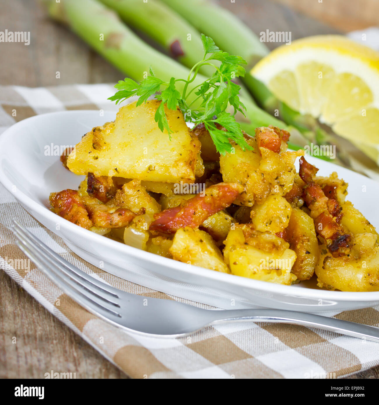 patate fritte Foto Stock