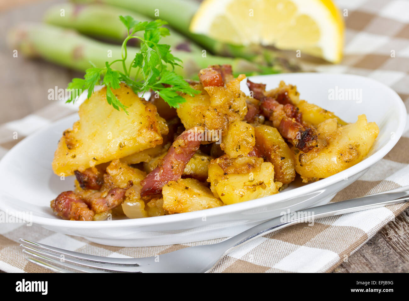 patate fritte Foto Stock