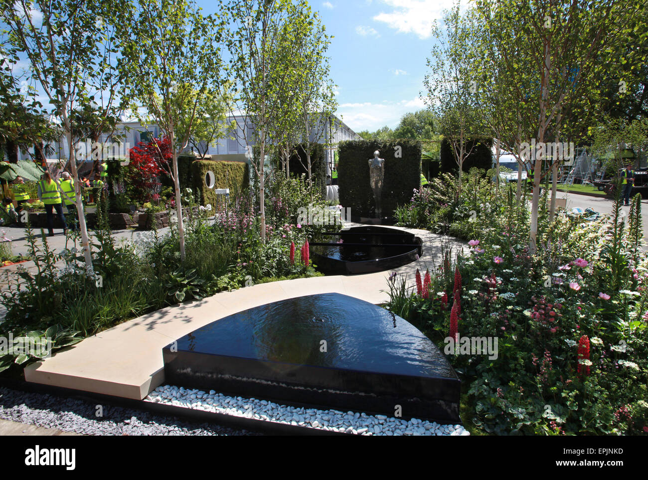Chelsea flower show giardini premiati Foto Stock