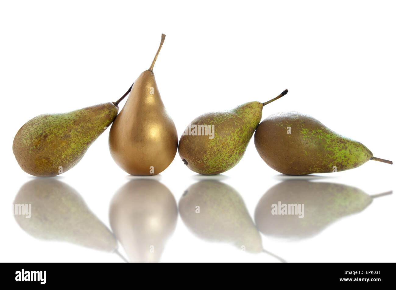 Distinguiti dalla folla concetto unico Foto Stock