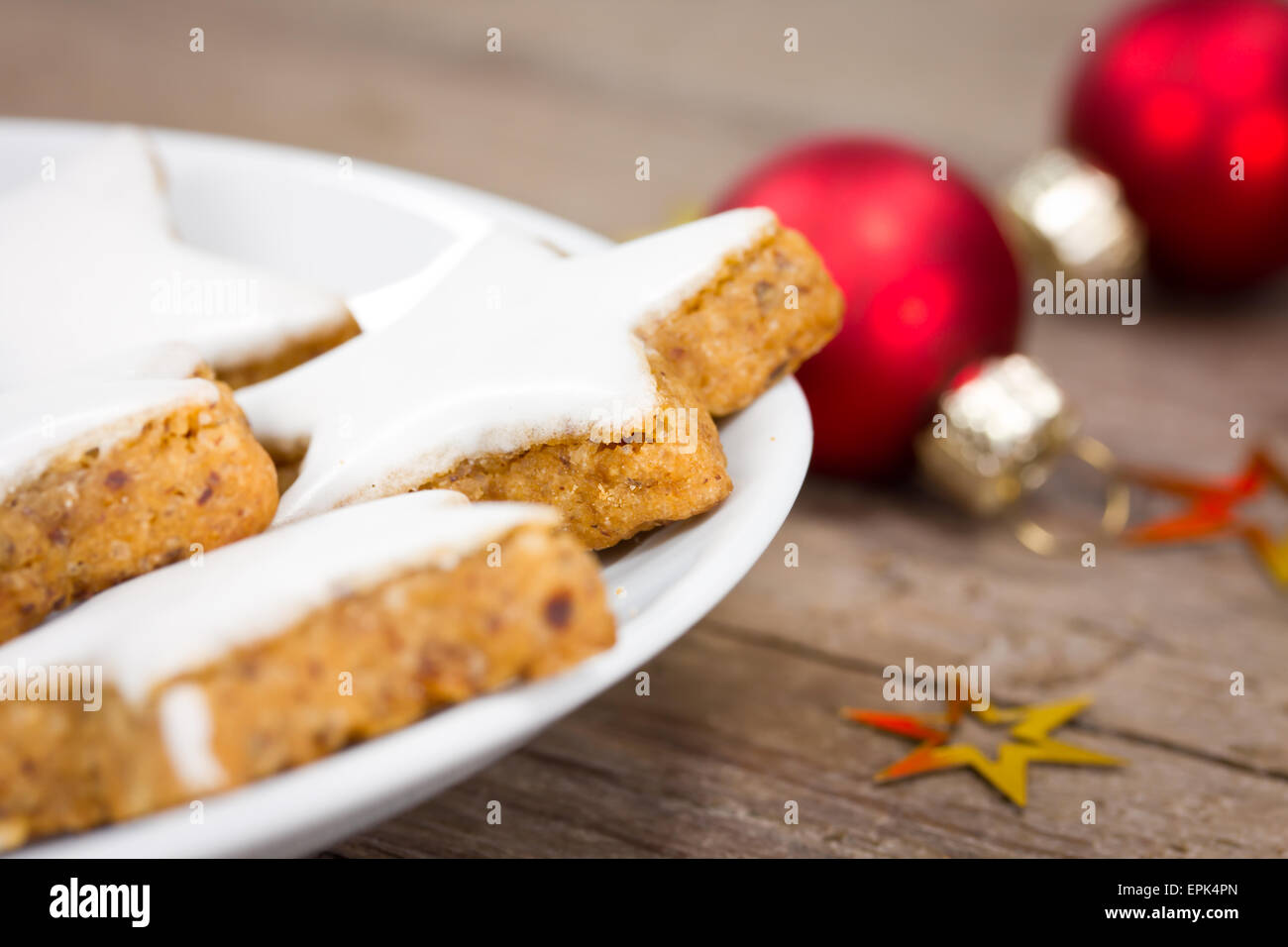 biscotti di Natale Foto Stock