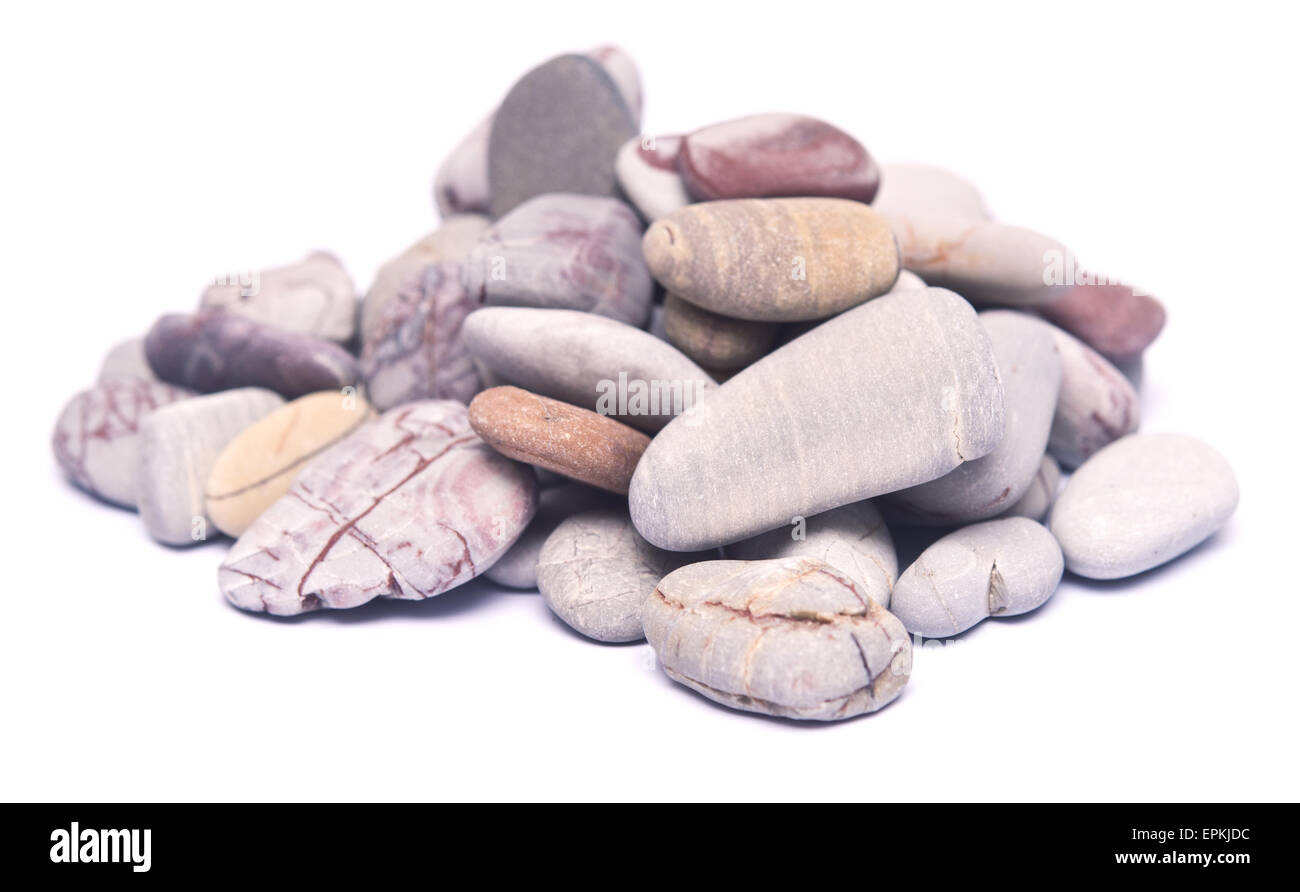 pietre del mare Foto Stock