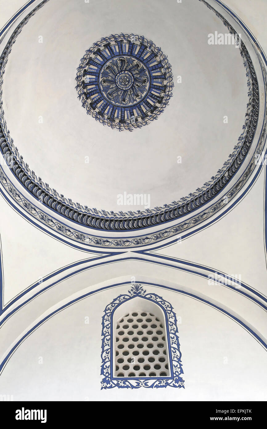 La moschea di cupola a soffitto Foto Stock