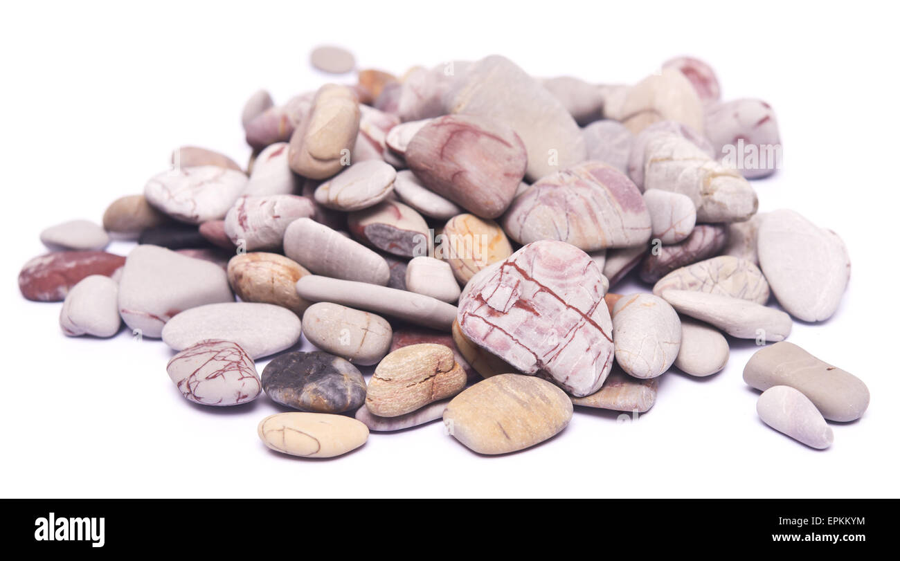 pietre del mare Foto Stock