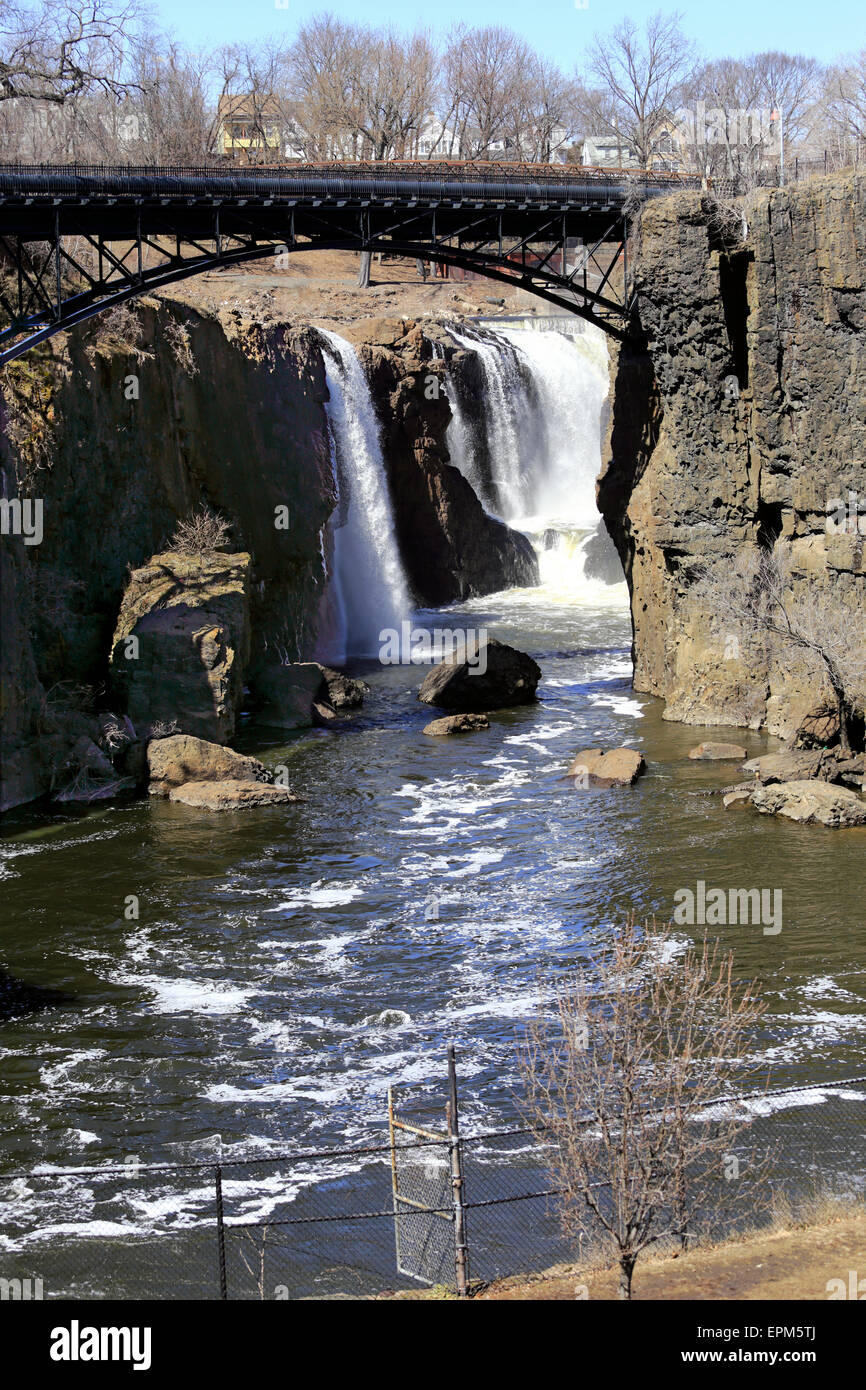 Great Falls Park Paterson New Jersey Foto Stock