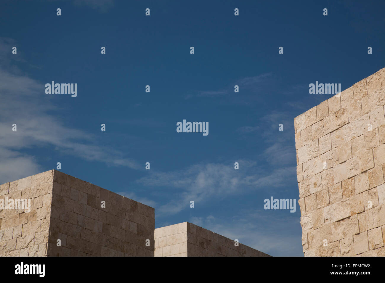 Il Getty Center di Los Angeles in California Foto Stock