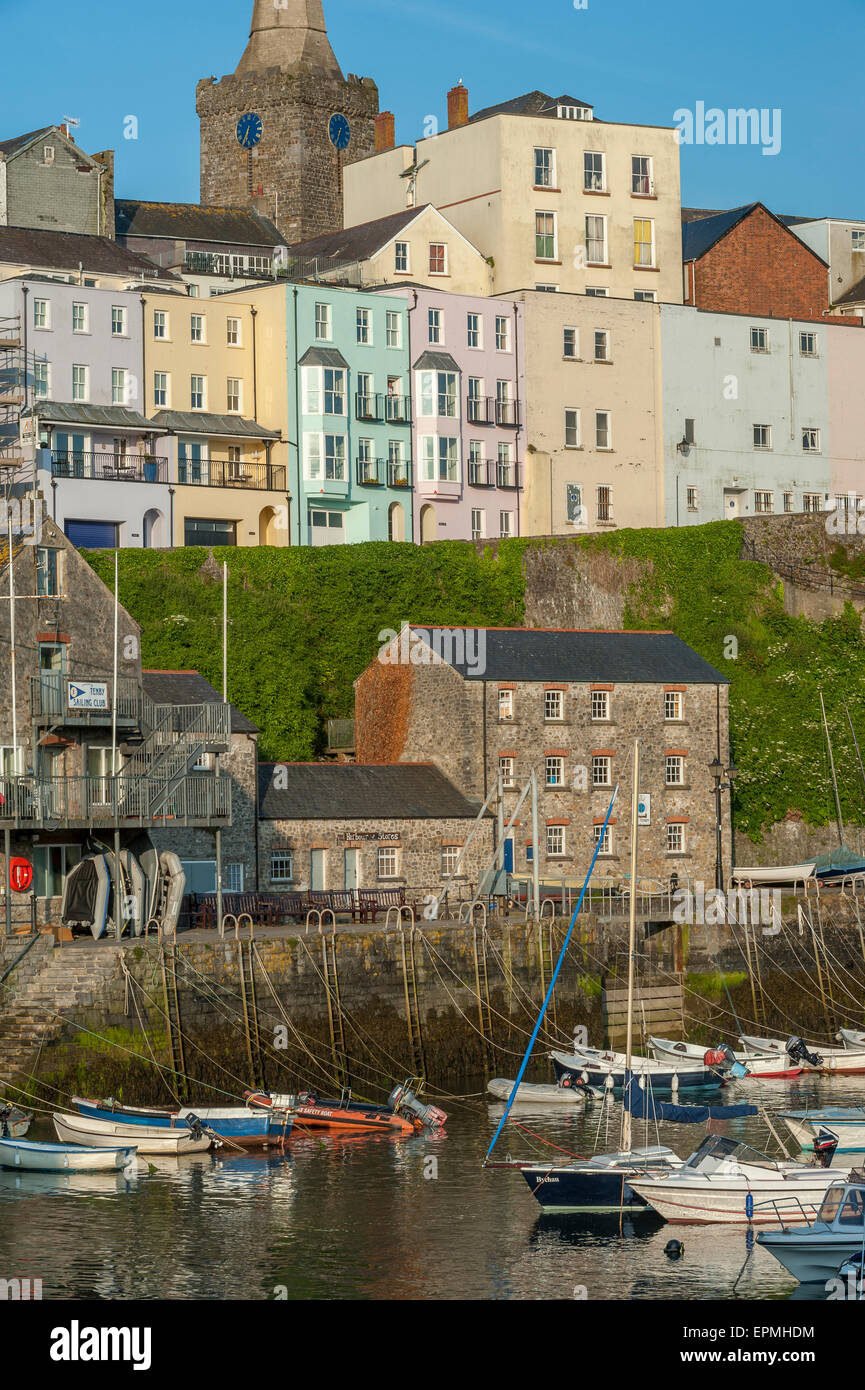 Tenby. Pembrokeshire. Il Galles. Cymru. Regno Unito. Regno Unito Foto Stock