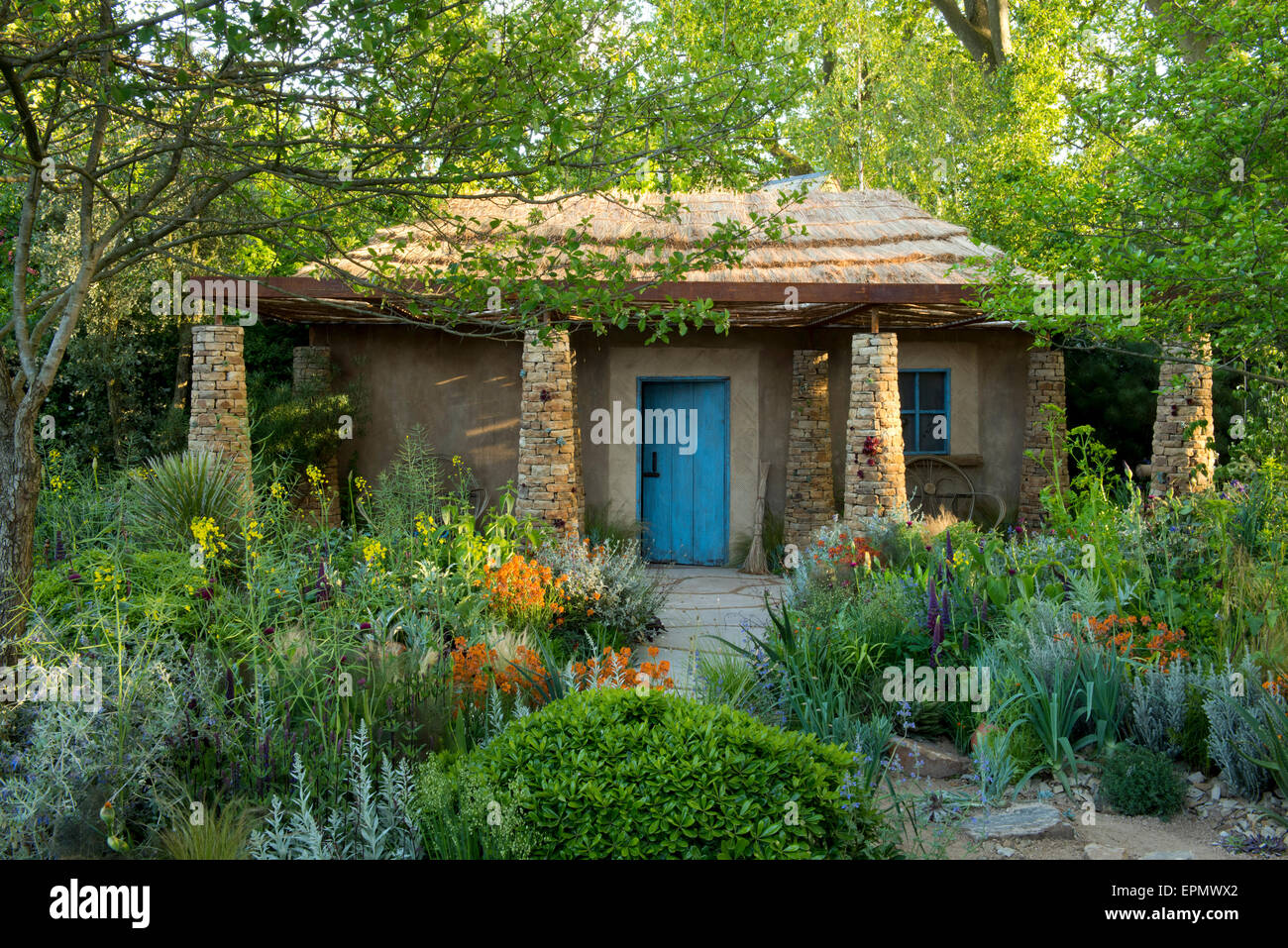 Londra, UK, 19, 2015 La Sentebale-Hope nel giardino di vulnerabilità per il giorno di apertura della RHS Chelsea Flower Show Foto Stock