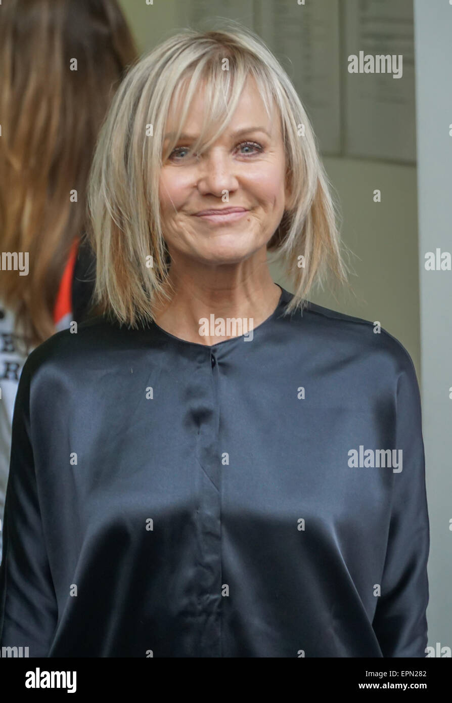 Londra, UK, 19 Maggio 2015 : Lisa Maxwell arriva al 'Sfischio stelle' libro lancio contiene i migliori momenti dei primi 65 anni di varietà helds a London Film Museum di Londra. Credito: Vedere Li/Alamy Live News Foto Stock