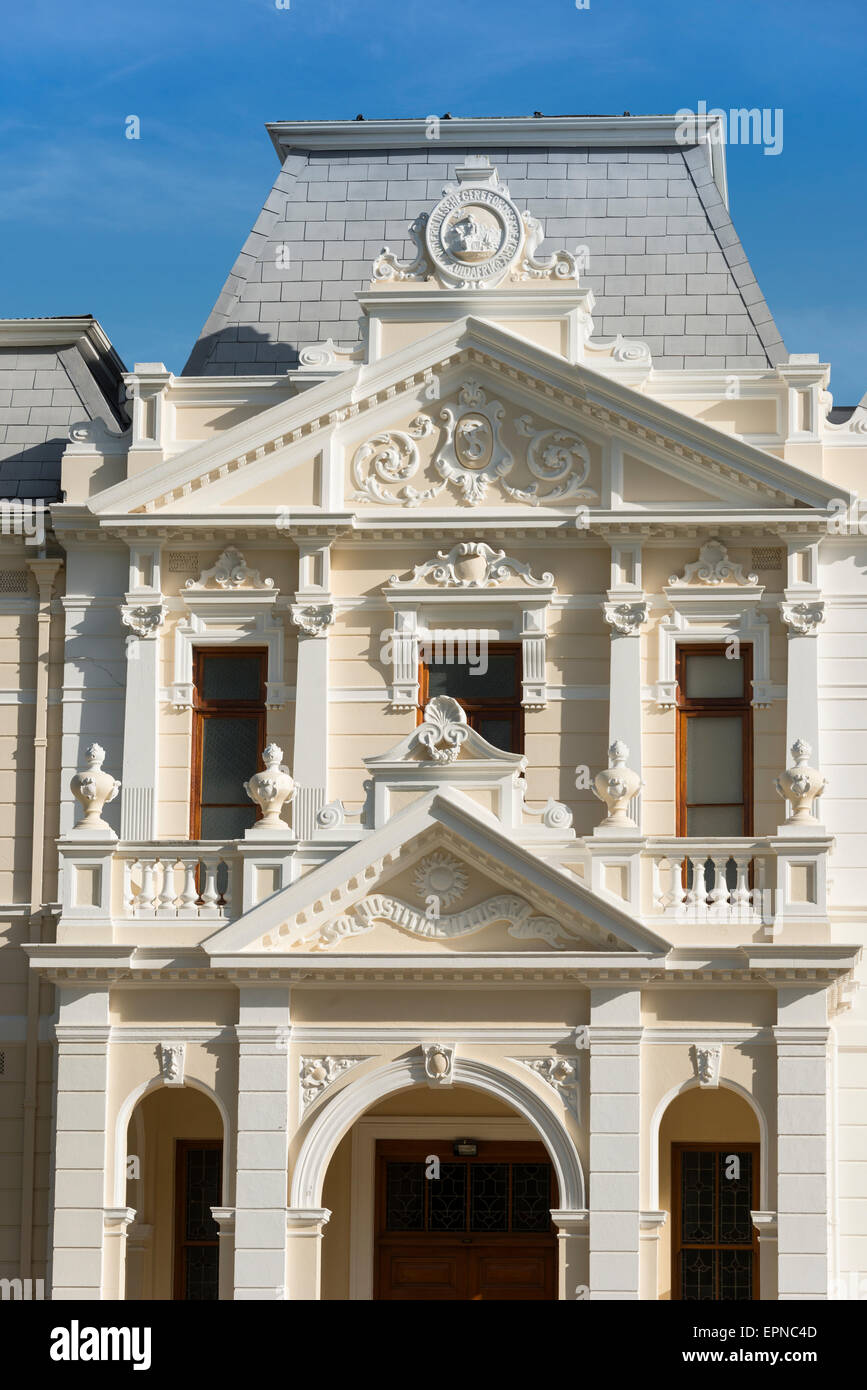 Facoltà di Teologia (Università di Stellenbosch) edificio, Stellenbosch, Provincia del Capo occidentale, Repubblica del Sud Africa Foto Stock