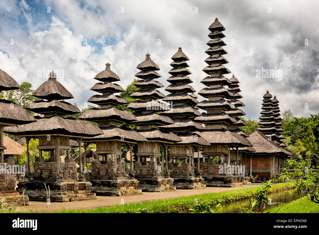 Tempio Reale di Taman Ayun Bali, Indonesia Foto Stock