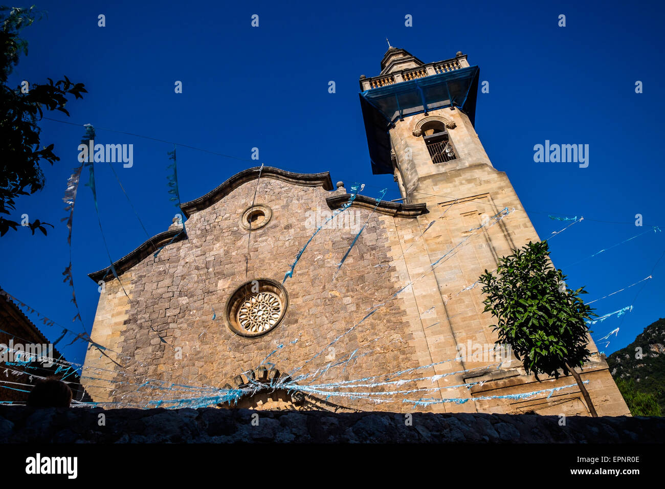 Saluti da Mallorca, la bella isola in Spagna Foto Stock