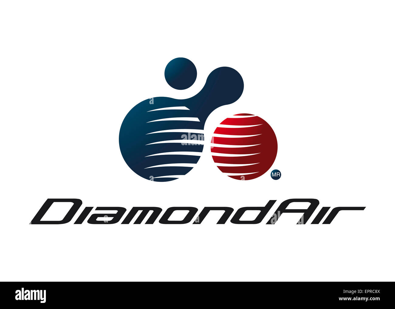 Diamond aria icona logo simbolo bandiera emblema di segno Foto Stock