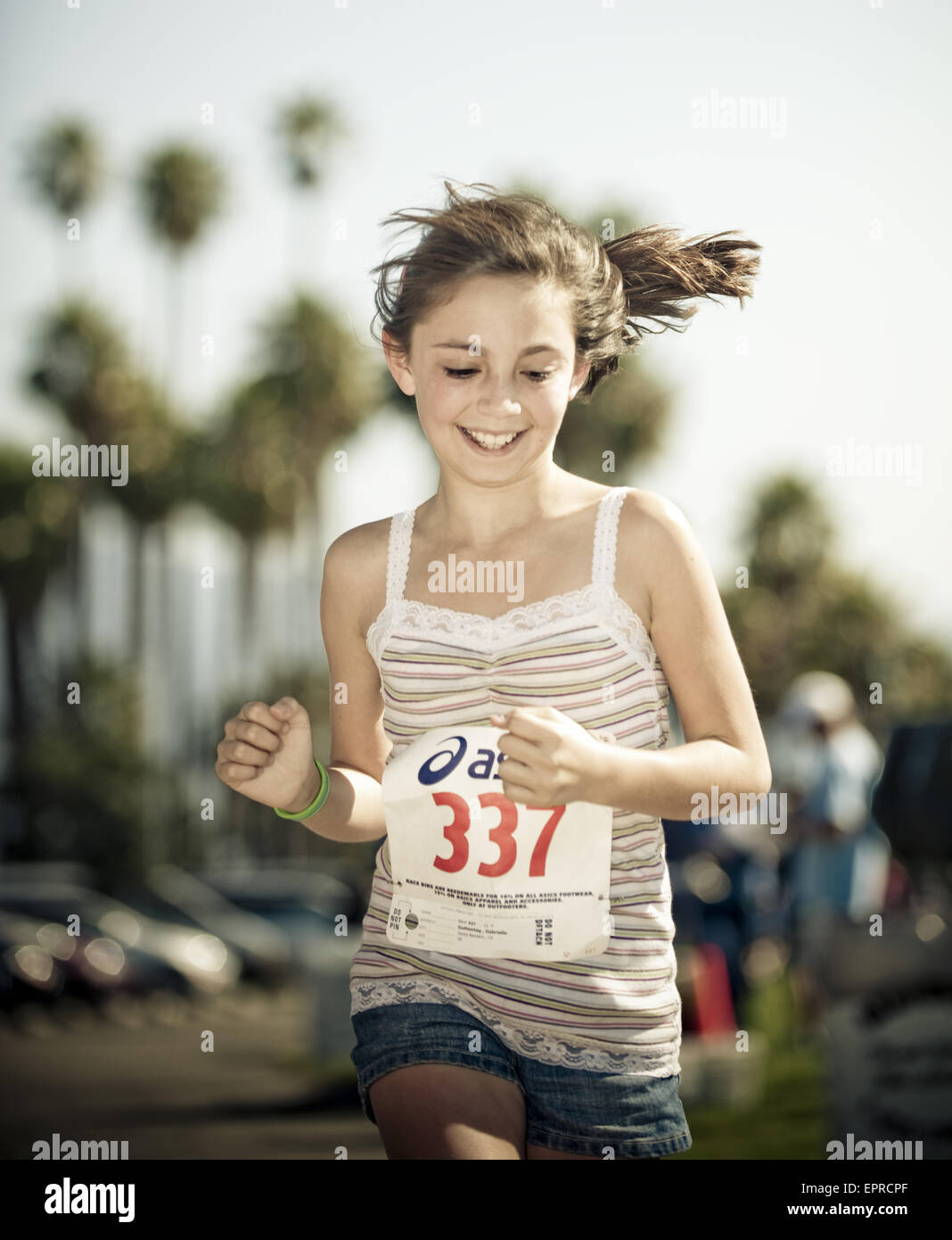 Peabody Charter School 2009 Run Foto Stock