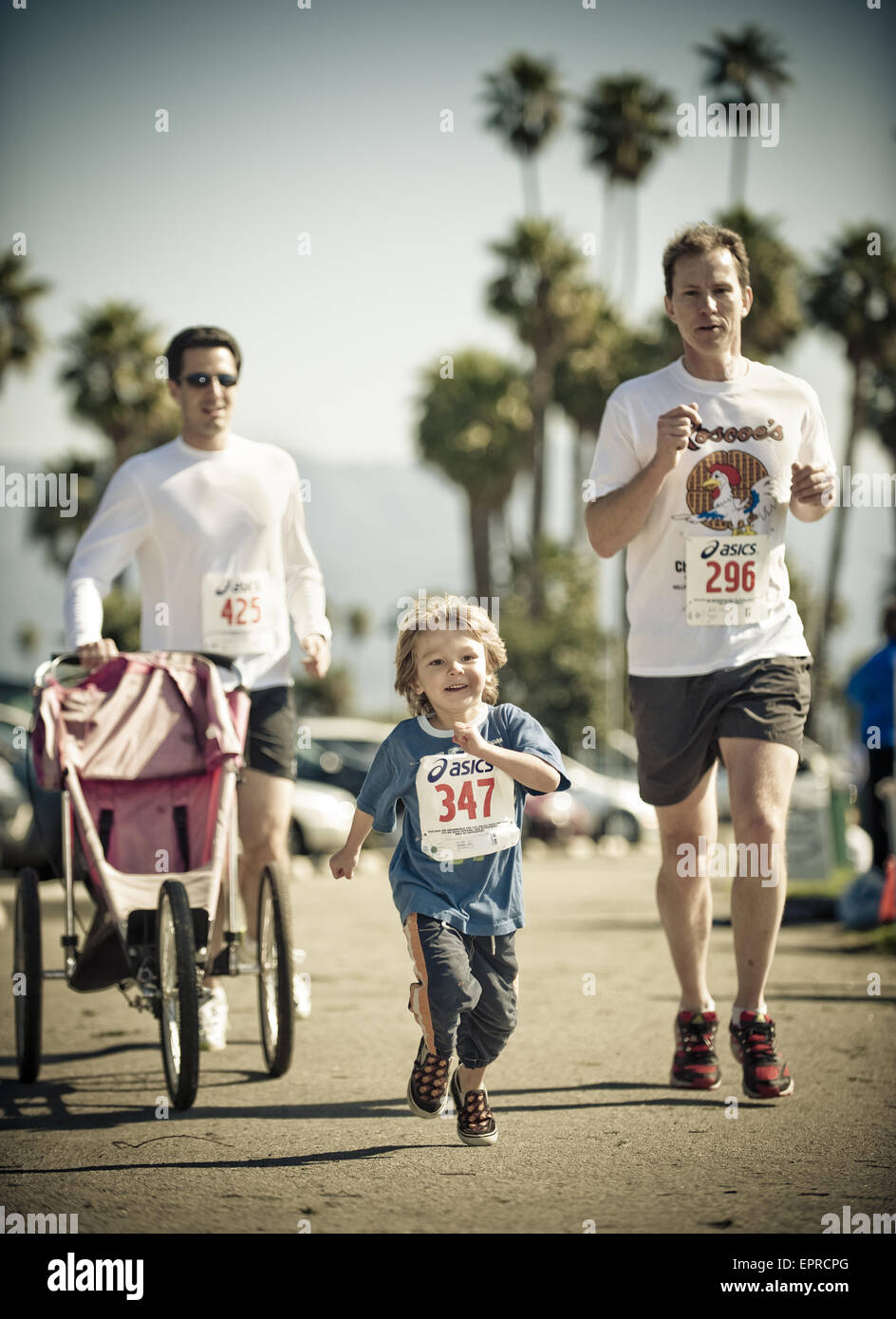 Peabody Charter School 2009 Run Foto Stock