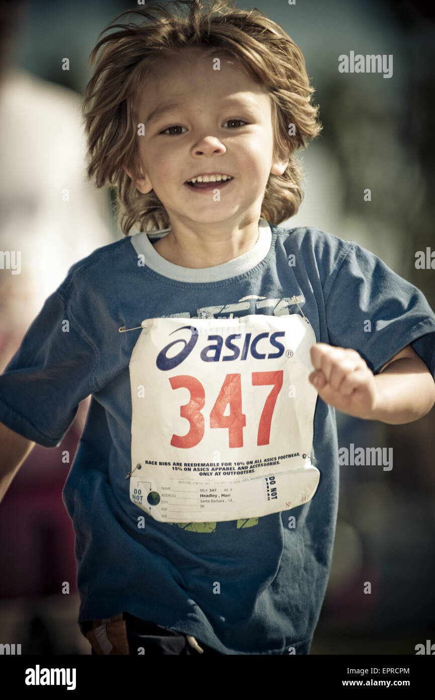 Peabody Charter School 2009 Run Foto Stock
