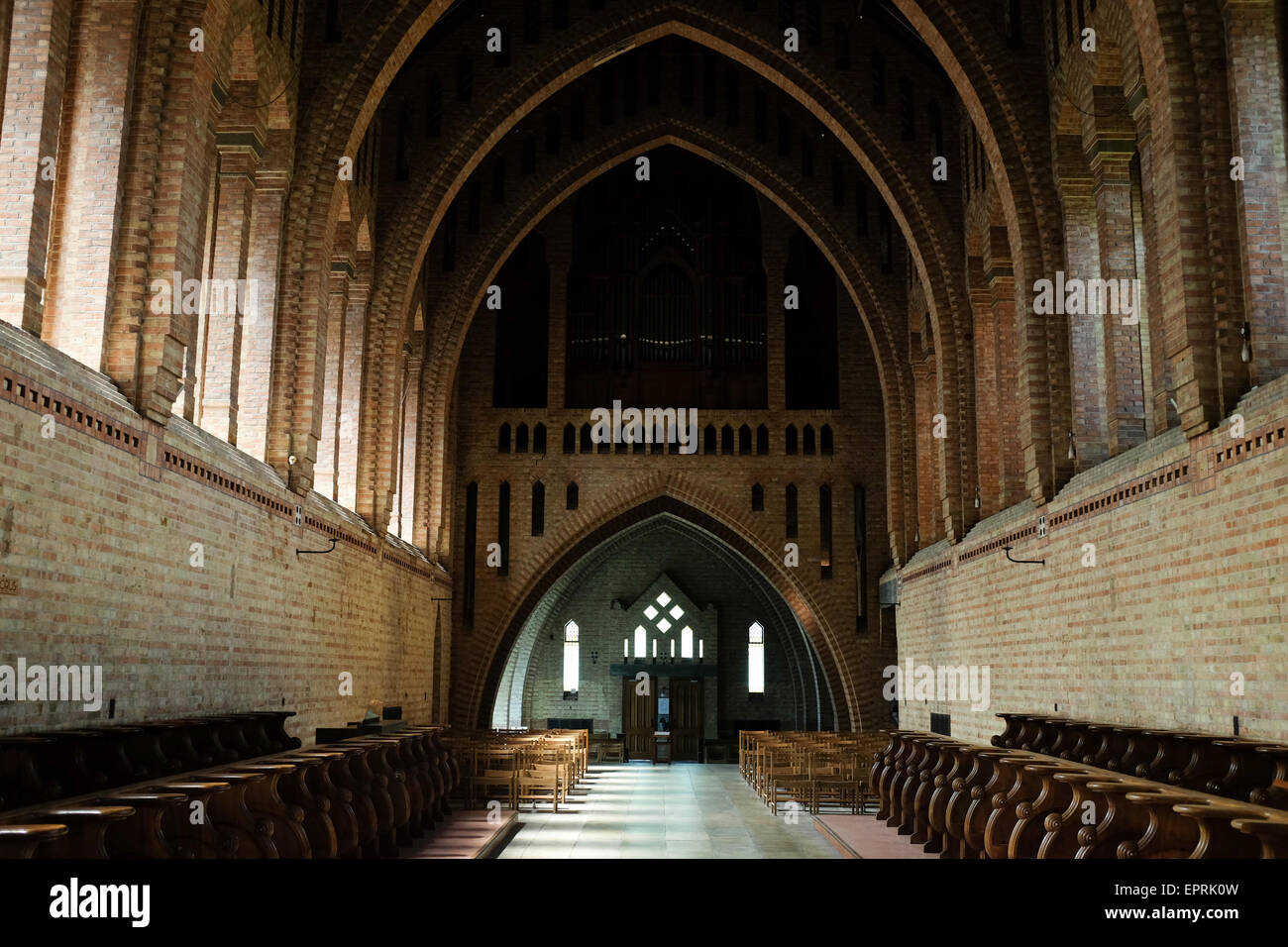 Quarr Abbey, Isola di Wight in Inghilterra. Foto Stock