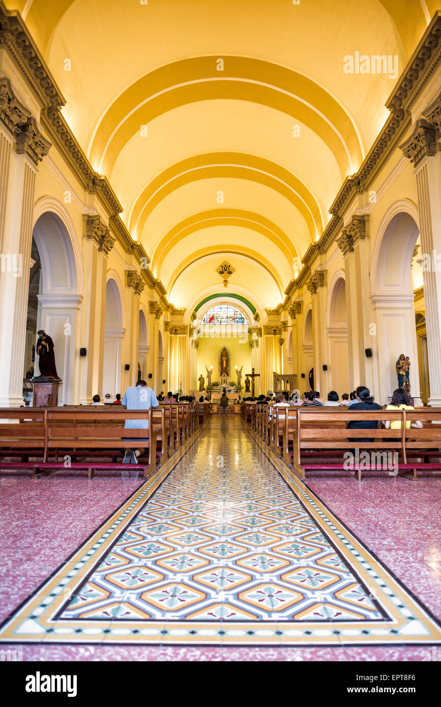 GRANADA, Nicaragua — Iglesia de la Merced, Granada, Nicaragua Foto Stock
