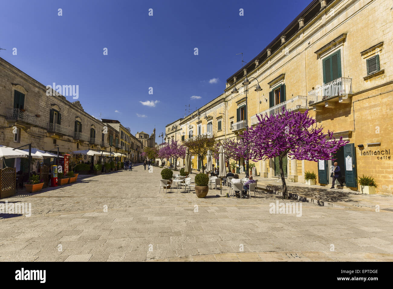 La capitale culturale europea del 2019, Matera, Basilicata, Italia Foto Stock