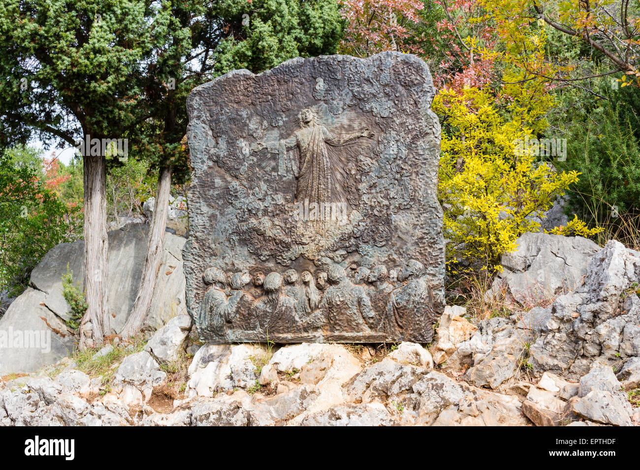 I Misteri Gloriosi Del Santo Rosario Misteri gloriosi del rosario immagini e fotografie stock ad alta