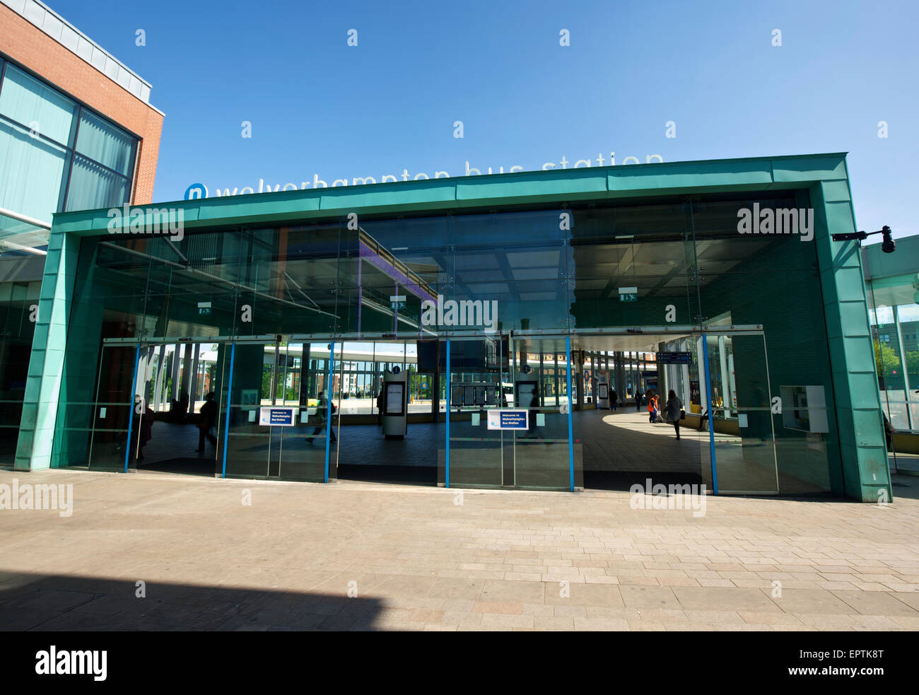 Wolverhampton Stazione Bus Wolverhampton West Midlands England Regno Unito Foto Stock