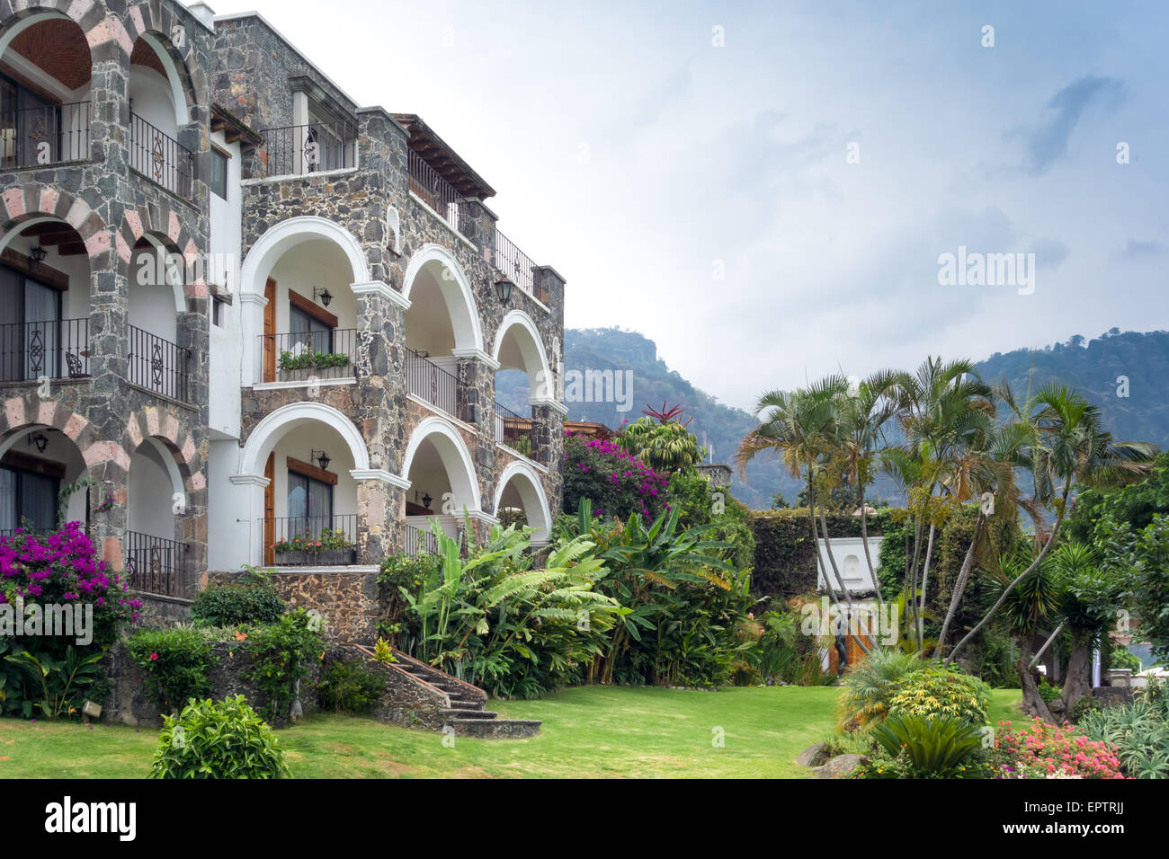 Basso angolo vista di una località turistica, Città del Messico, Messico Foto Stock