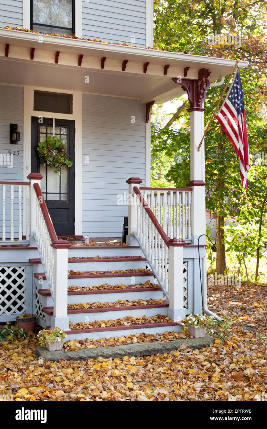 Facciata di un palazzo, Chicago, Cook County, Illinois, Stati Uniti d'America Foto Stock