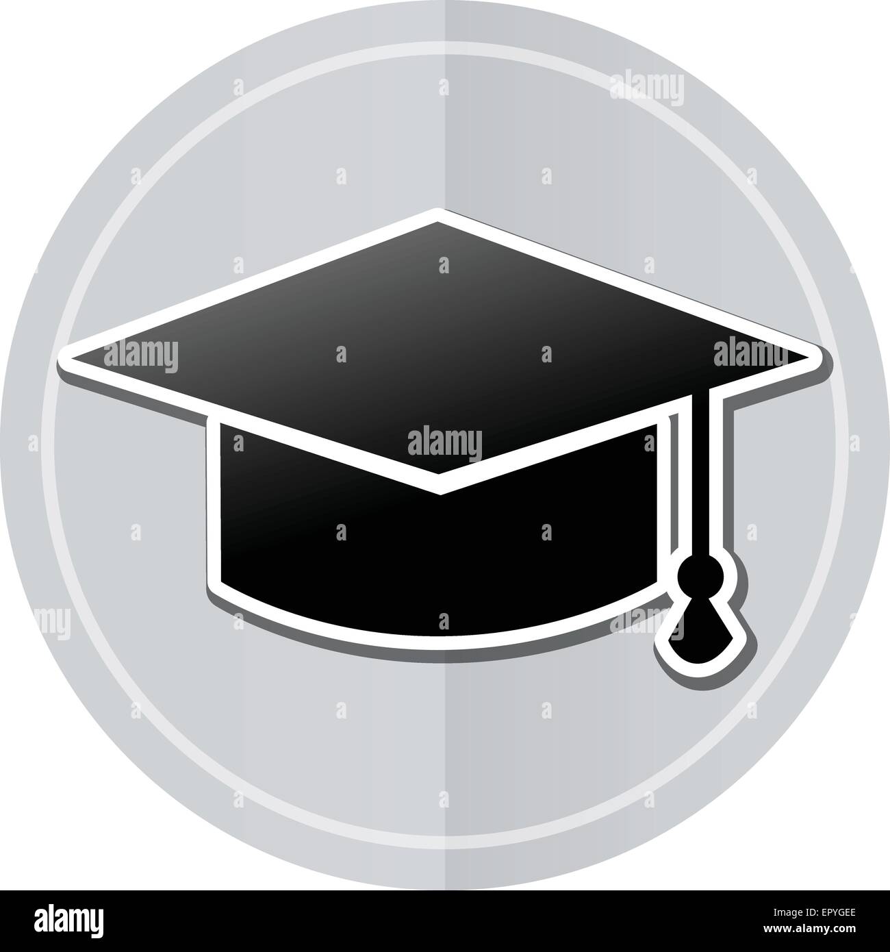 Illustrazione dell'istruzione sticker icona design semplice Illustrazione Vettoriale
