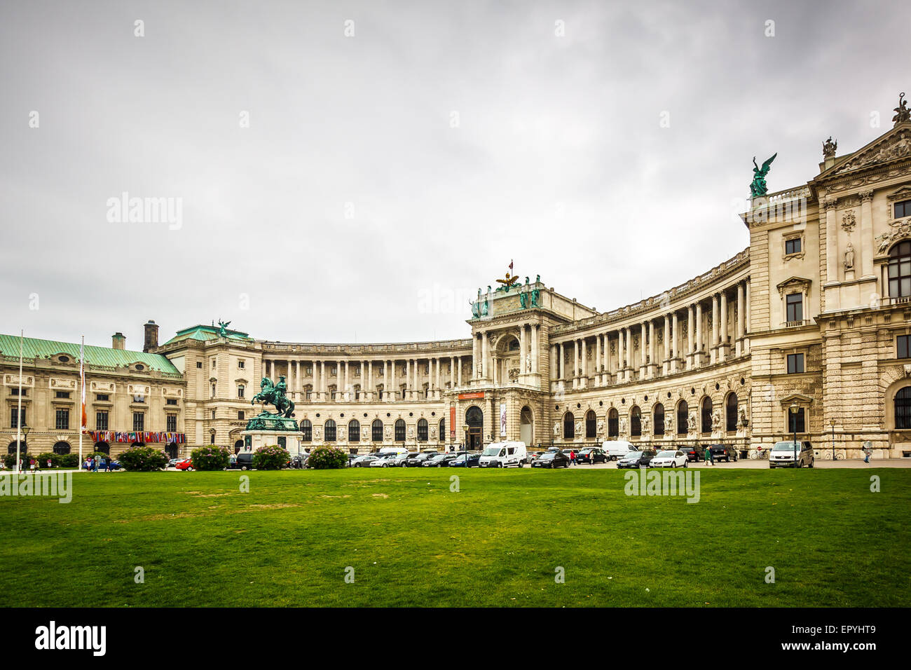 Palazzo di Hofburg di Vienna Foto Stock
