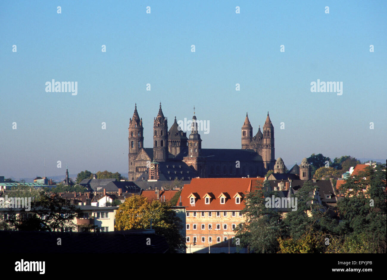 DEU, Germania, worm, la cattedrale. DEU, Deutschland, Worm, Der Dom. Foto Stock