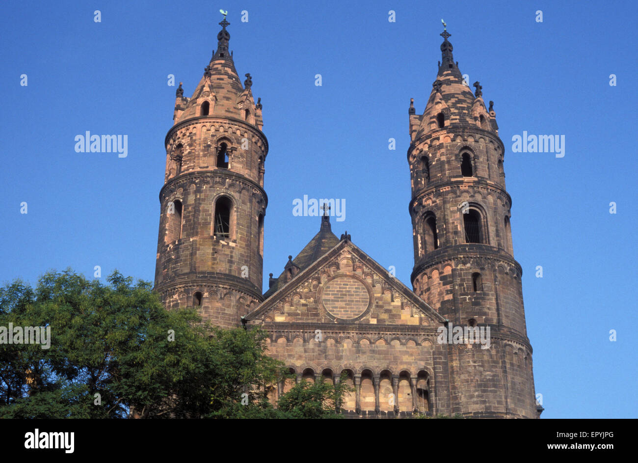 DEU, Germania, Worm, la cattedrale. DEU, Deutschland, Worm, Der Dom. Foto Stock