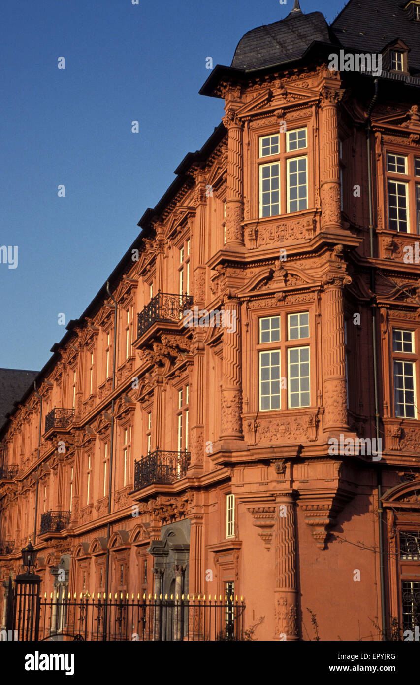 DEU, Germania, Mainz, il castello. DEU, Deutschland, Mainz, das Kurfuerstliche Schloss. Foto Stock