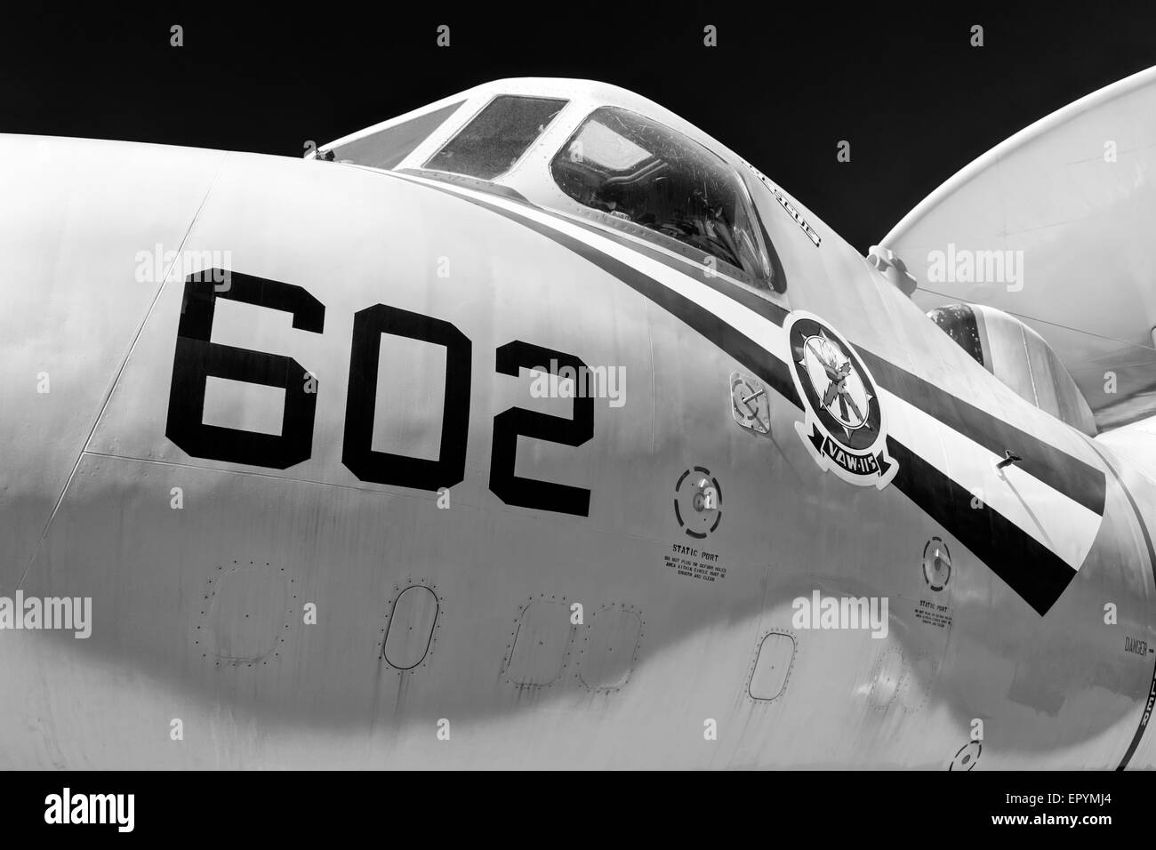 Grumman E2 Hawkeye Foto Stock