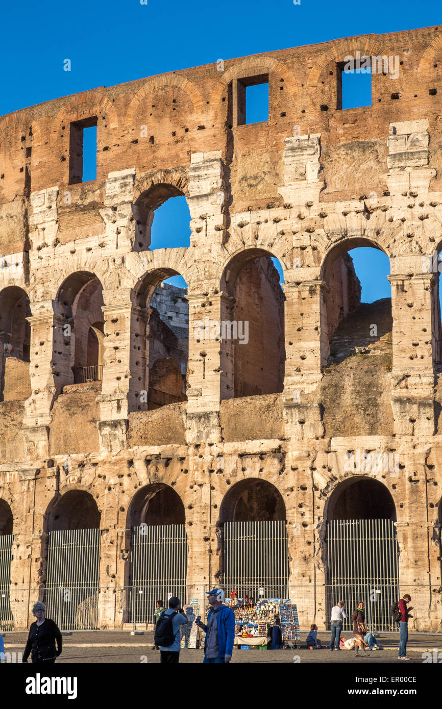 Il Colosseo a Roma Foto Stock