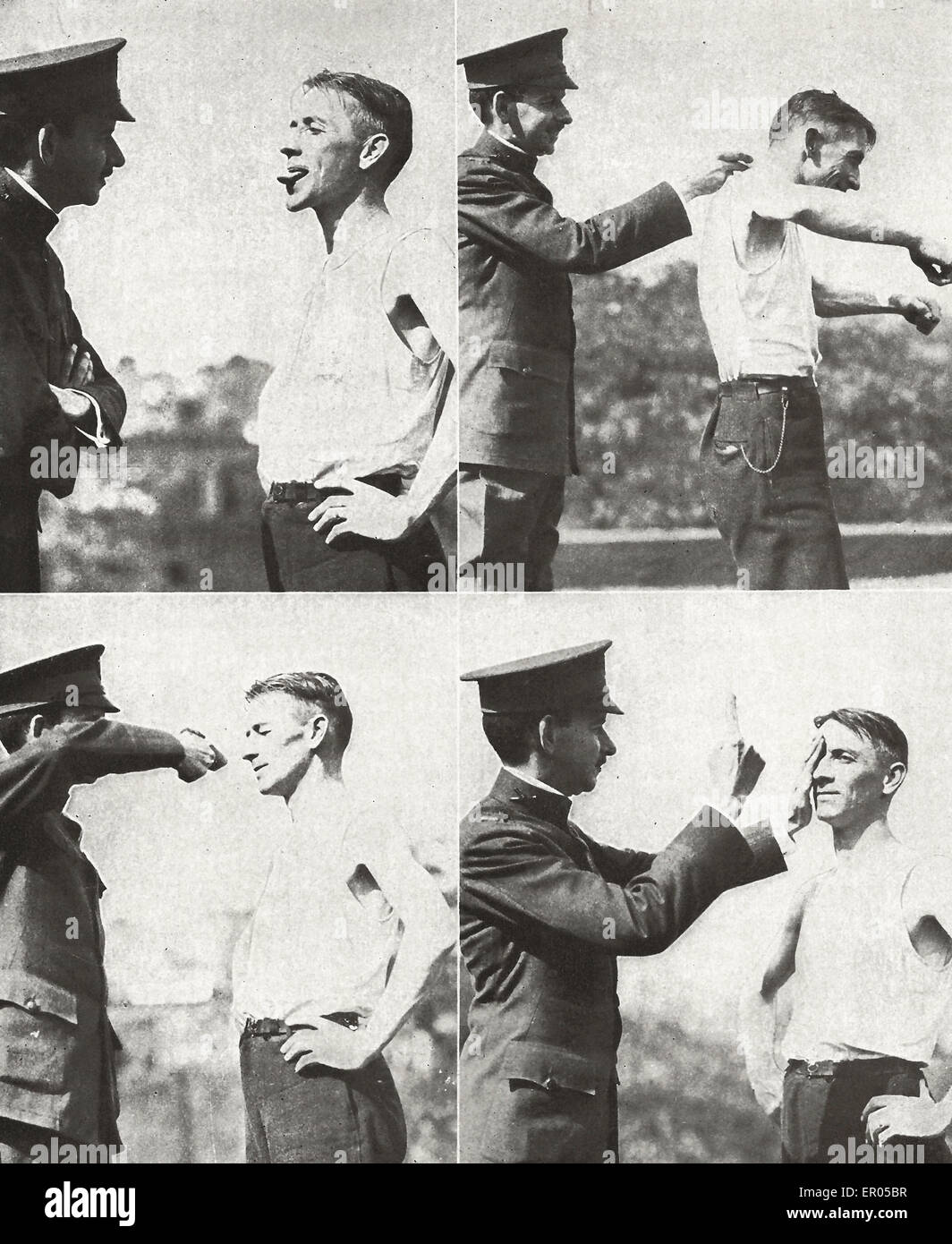 Solo fisicamente idonei sono stati voluto - USA Progetto 1917 Foto Stock