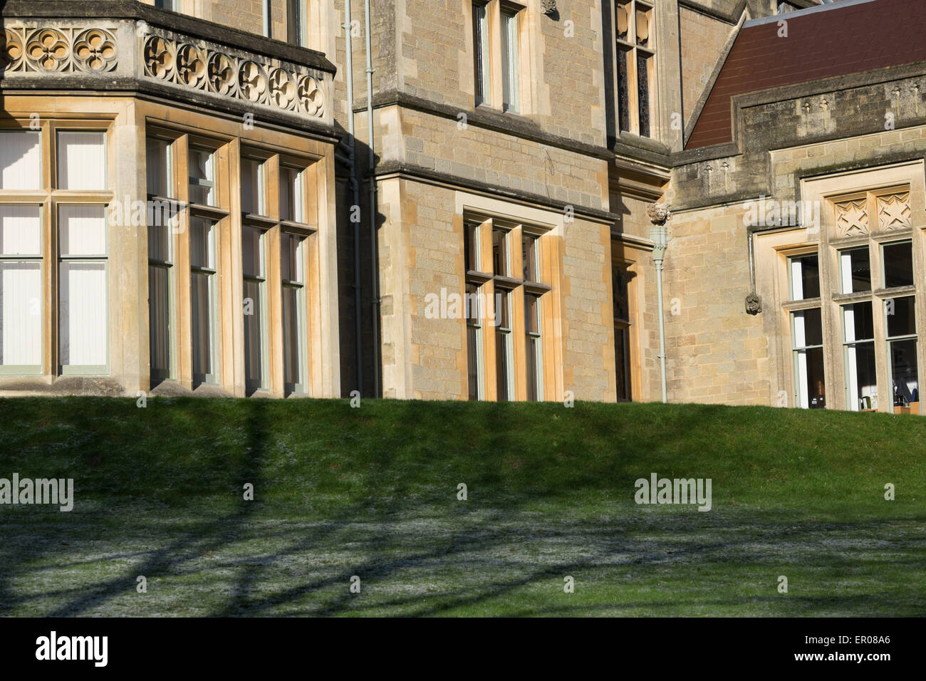 Malvern Hills consiglio del distretto uffici in Priory Park, Great Malvern Foto Stock