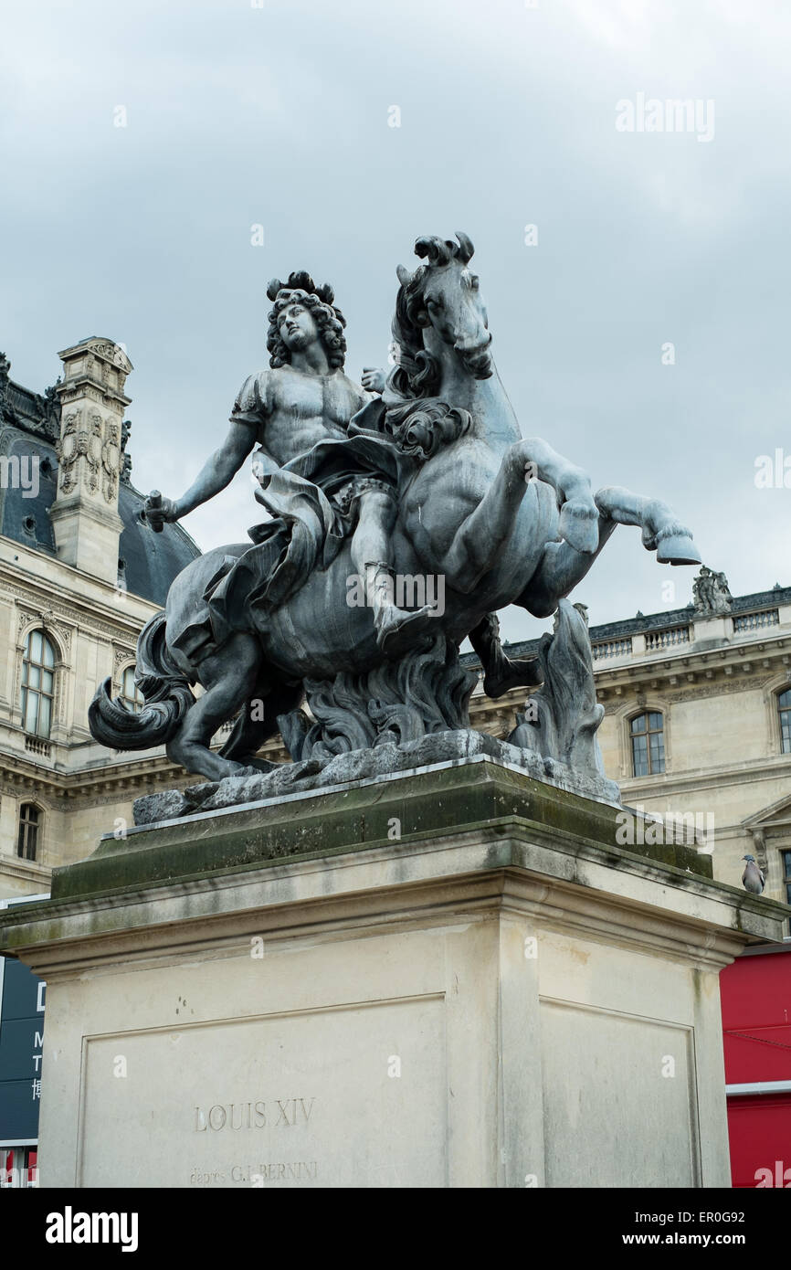 Musee de Louvre, Parigi, Francia Foto Stock