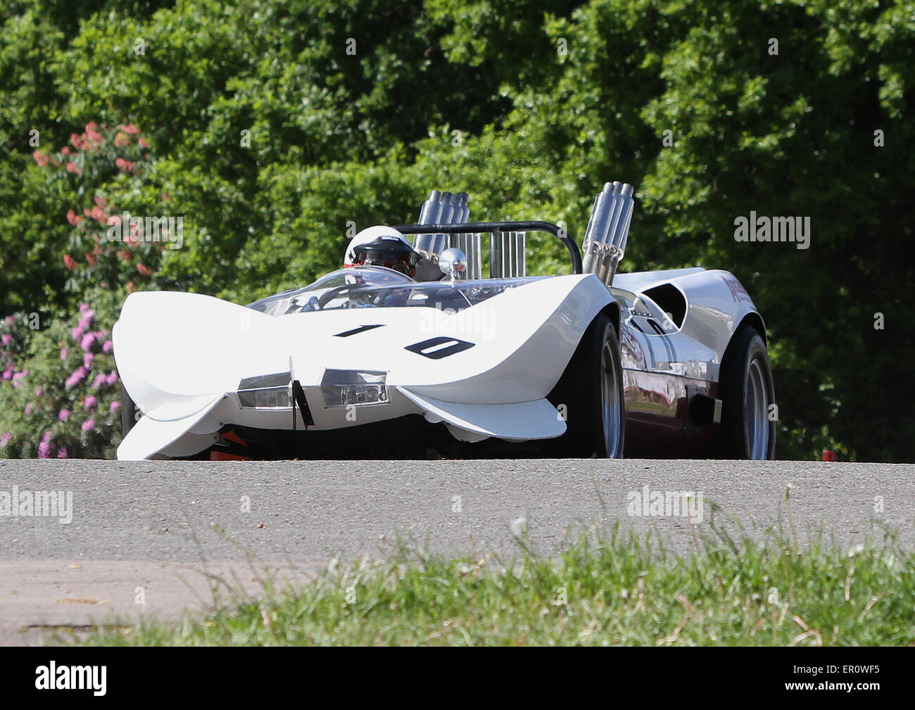 I partecipanti a questa edizione del motor racing sprint evento al Motorsport al Palace a Londra Sud 24.05.2015 Foto Stock