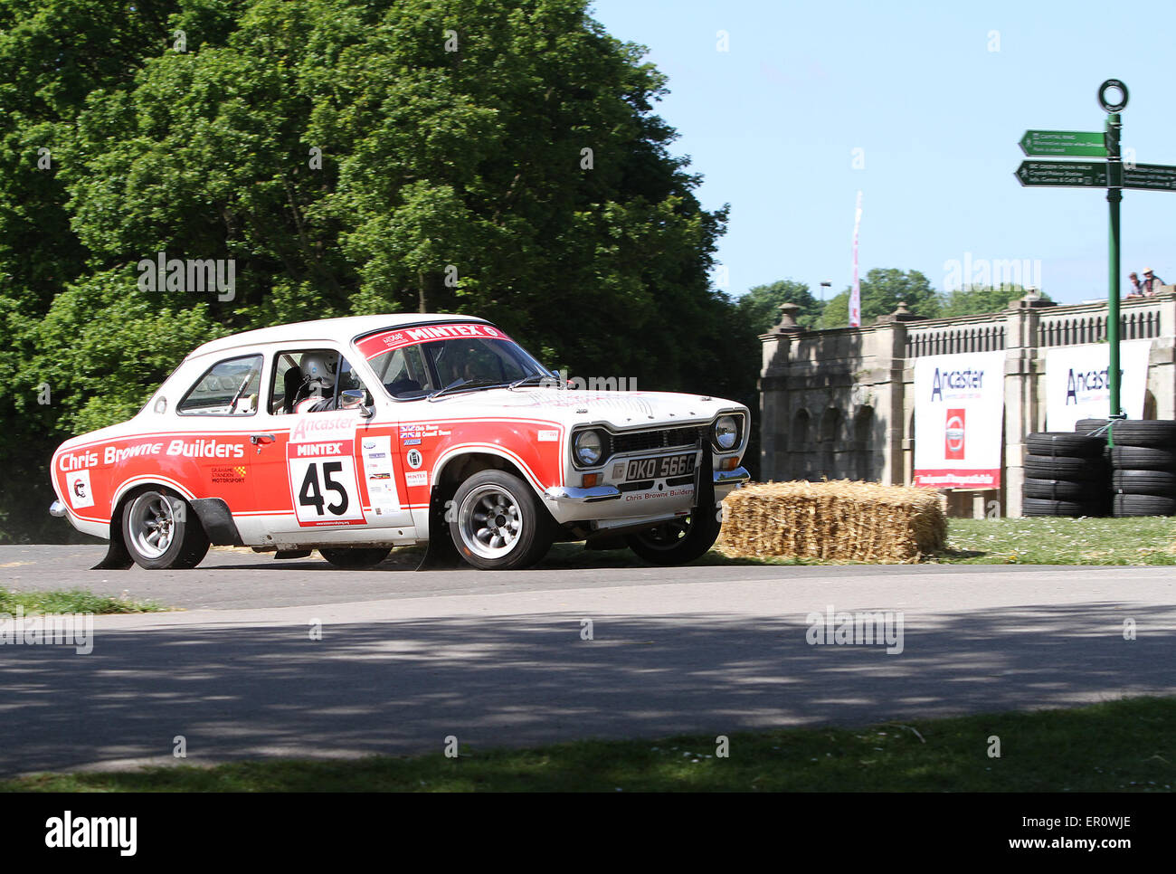 I partecipanti a questa edizione del motor racing sprint evento al Motorsport al Palace a Londra Sud 24.05.2015 Foto Stock