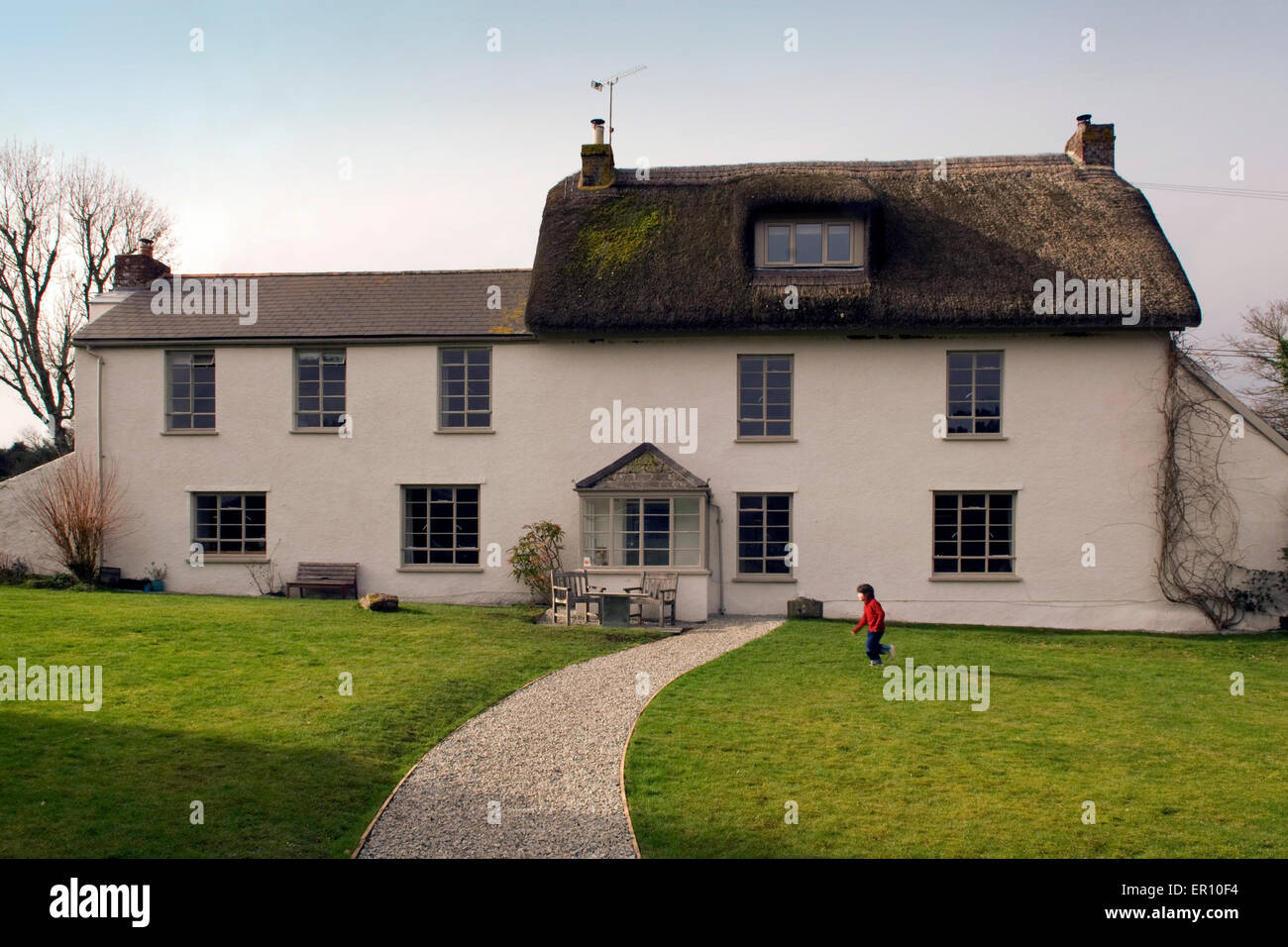 Maggiore Westcott Farm boutique hotel nel Parco Nazionale di Dartmoor in Devonshire,UK Foto Stock
