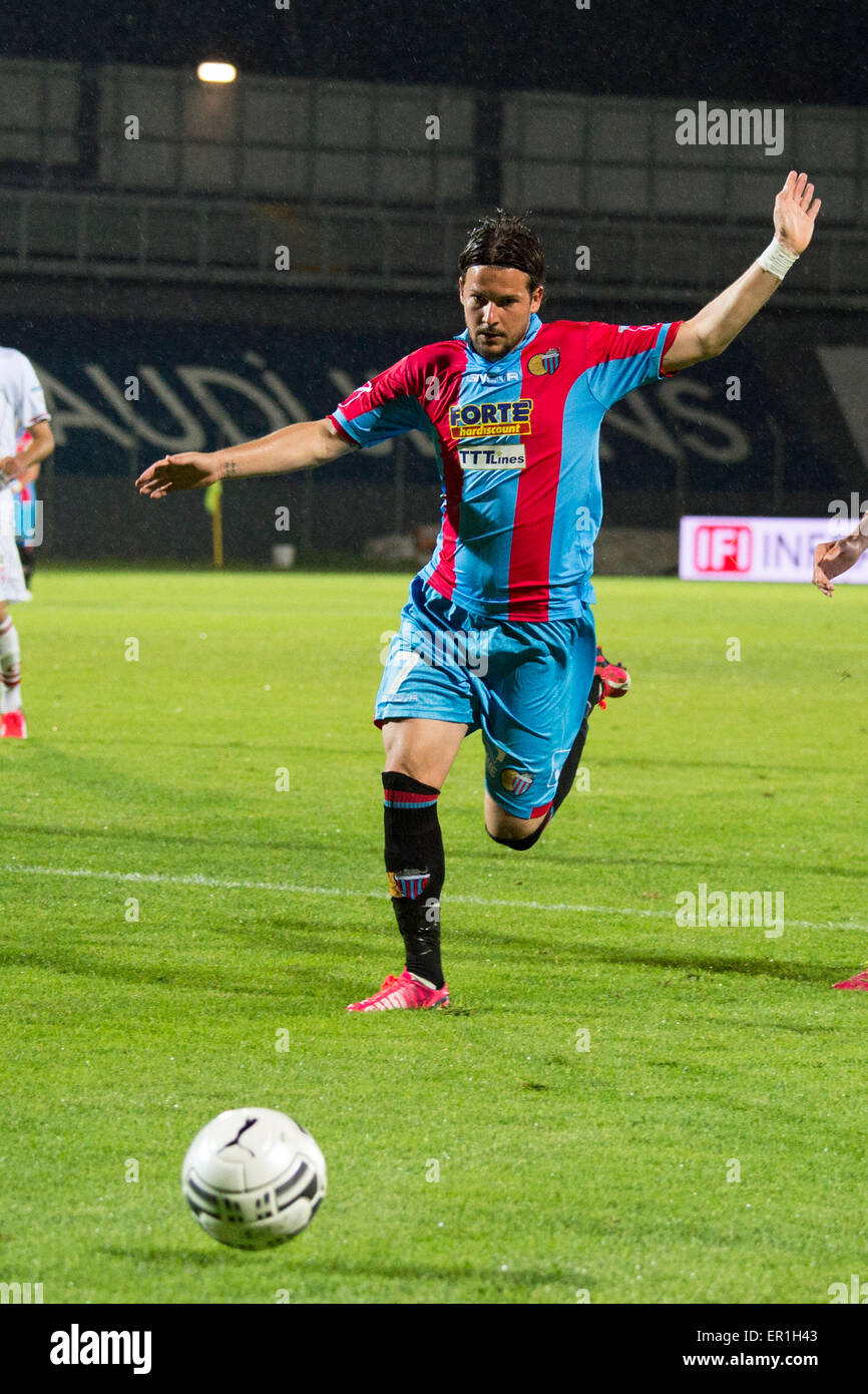 Carpi, Italia. 22 de mayo de 2015. Serie B Trofeo Football/Soccer : Italiano  'Serie B' coincidencia entre Carpi FC 0-0 Catania en el Stadio Sandro  Cabassi en Carpi, Italia . © Maurizio