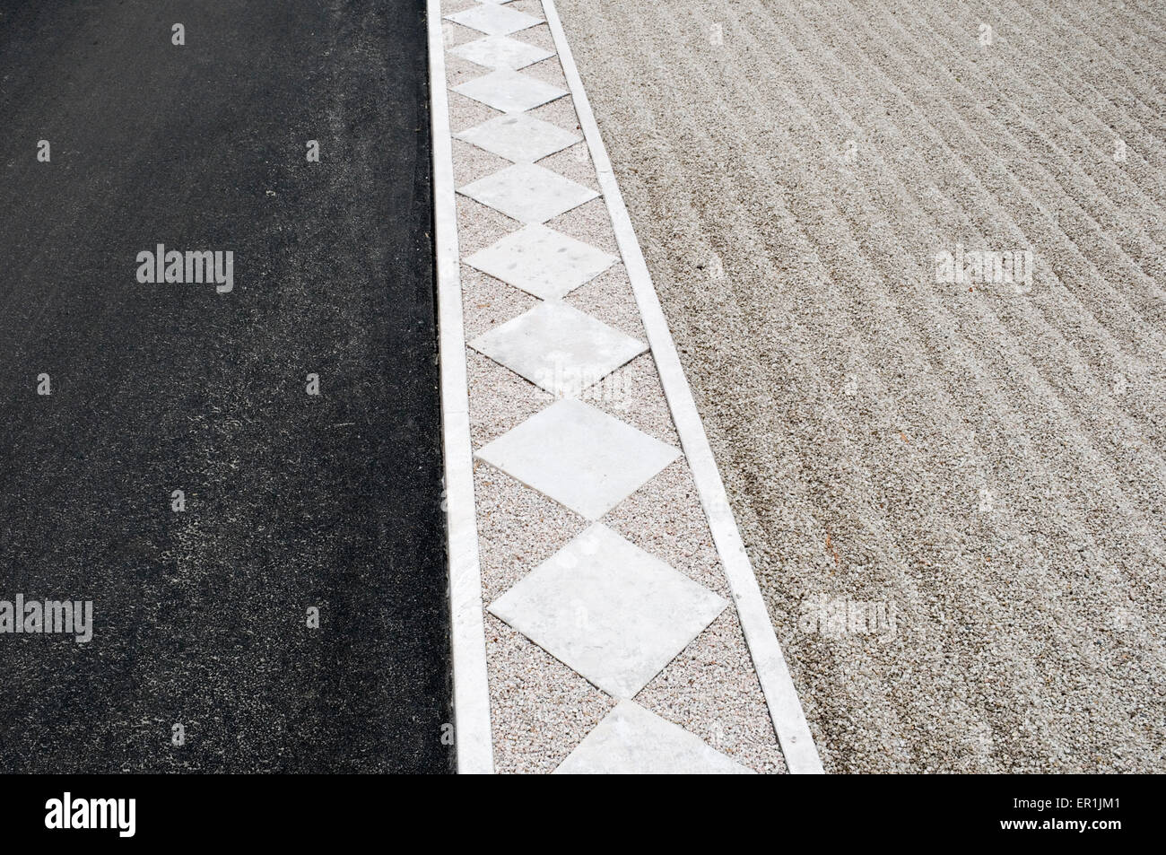 Giardino Zen Foto Stock