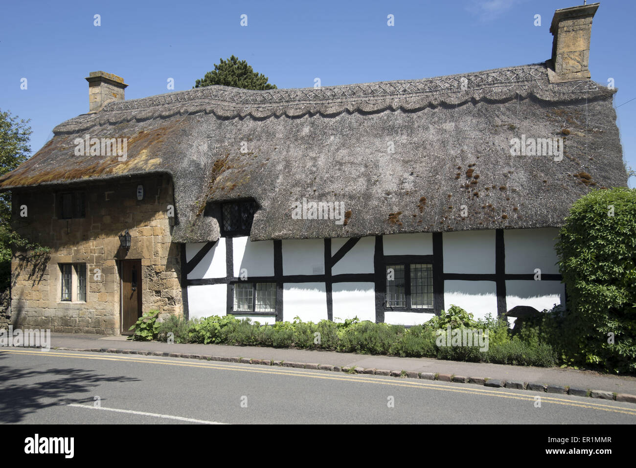 Cottage cotswolds regno unito Foto Stock