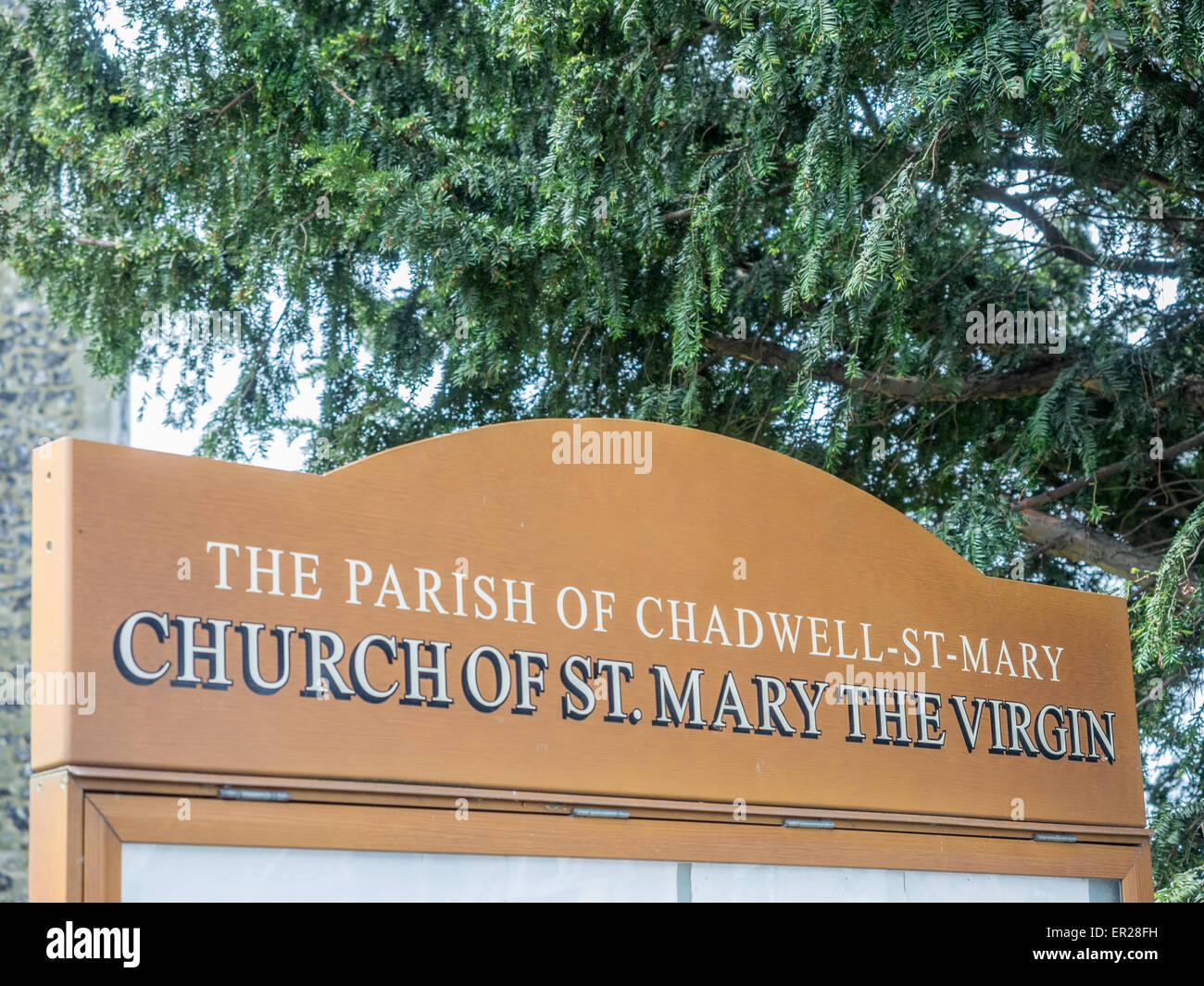Parrocchia di Chadwell Santa Maria la Chiesa di Santa Maria Vergine Thurrock Essex Foto Stock