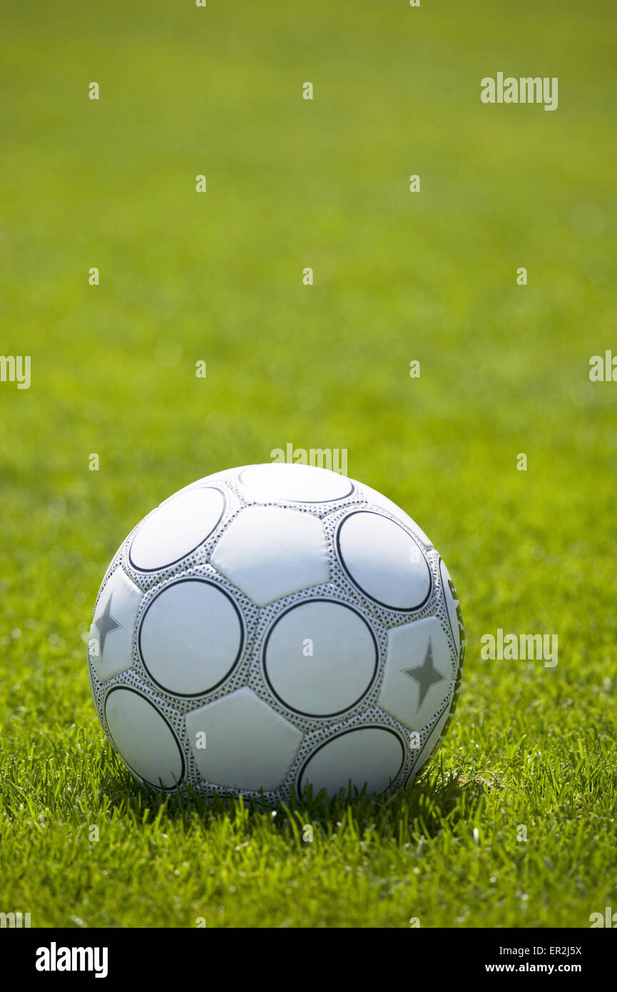 Rasun Fussball Fu?SFERA SFERA Sportgeraet Lederball Ballspiel Lederfussball Sport Still Life Sachaufnahme Ballsport Foto Stock