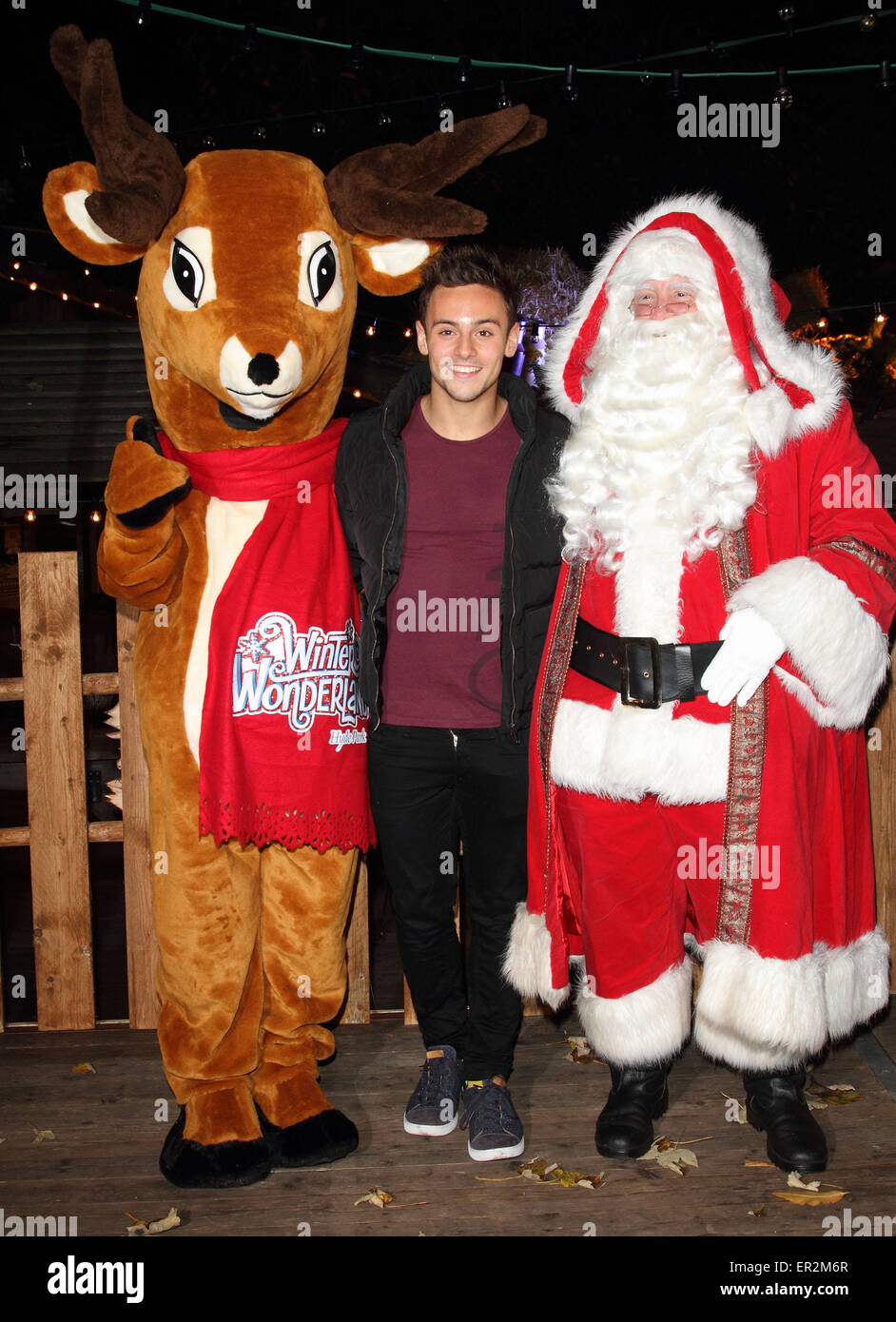 Winter Wonderland di lancio VIP a Hyde Park con: Tom Daley dove: Londra, Regno Unito quando: 20 Nov 2014 Credit: WENN.com Foto Stock