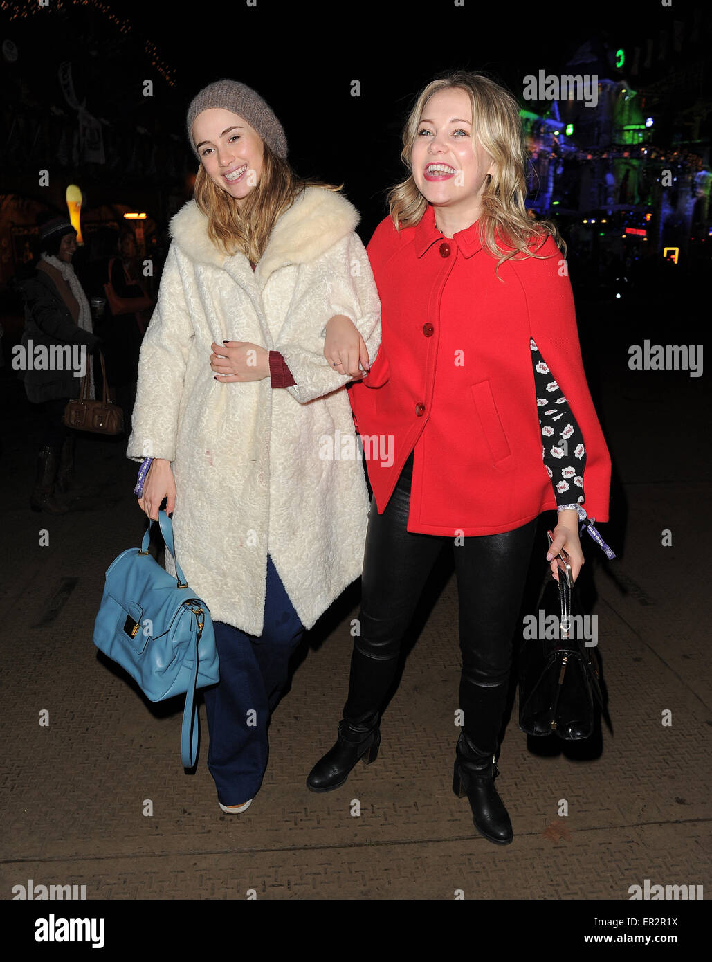 Winter Wonderland di lancio VIP a Hyde Park con: Suki Waterhouse dove: Londra, Regno Unito quando: 20 Nov 2014 Credit: WENN.com Foto Stock